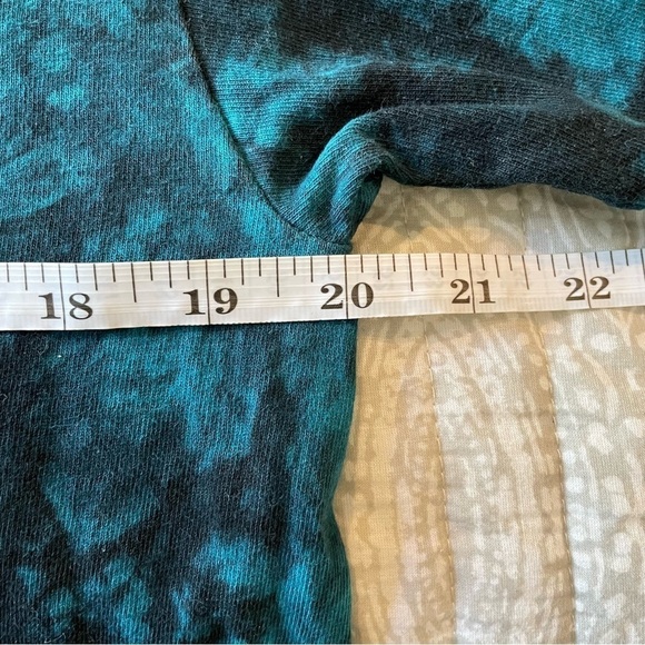 Port & Company Blue Black Tie Dye Louisiana Home Grown Short Sleeve Tee Medium - Picture 7 of 8